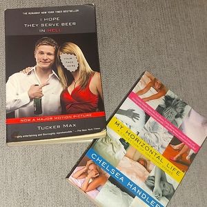 (2) Books- Chelsea Handler & Tucker Max